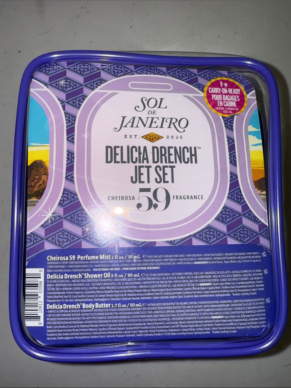 Sol De Janeiro. Delicia Drench Jet Set - Picture 2 of 2
